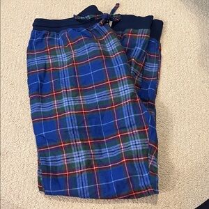 Roundtree & Yorke Multicolor Plaid Jogger Lounge Pants